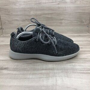 Allbirds Sneakers Mens 10 Gray Merino Wool Runners Lace Up Shoes